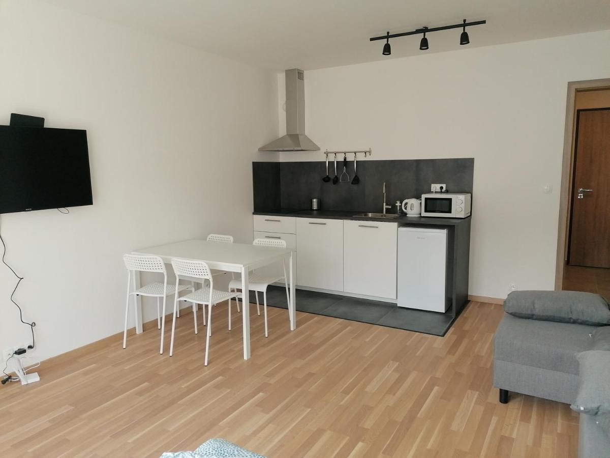 Brand New Studio Apartment #51 With Free Secure Parking In The Center Prag Exteriör bild